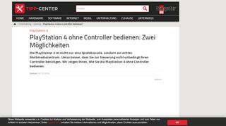 
                            7. PlayStation 4 ohne Controller bedienen? | TippCenter