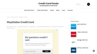 
                            7. PlayStation Credit Card 2019 [Review and Tips] | Read Before You ...