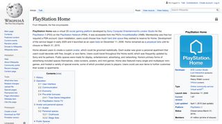 
                            9. PlayStation Home - Wikipedia
