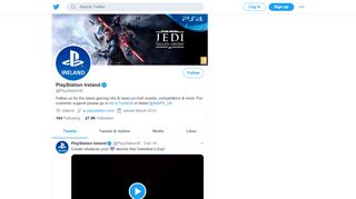 
                            6. PlayStation Ireland (@PlayStationIE) | Twitter