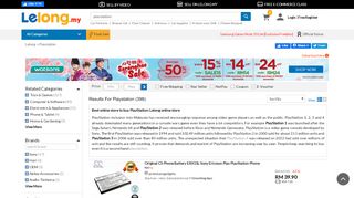 
                            12. Playstation price, harga in Malaysia - lelong