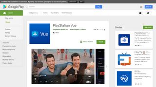 
                            11. PlayStation Vue - Apps on Google Play