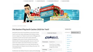 
                            3. Playtech Casinos ? Die besten Playtech Casino 2019 im Test!