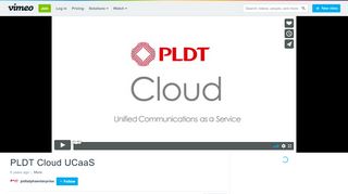 
                            11. PLDT Cloud UCaaS on Vimeo