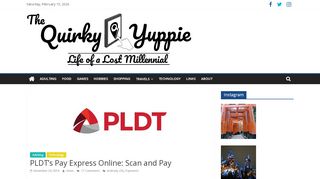 
                            10. PLDT's Pay Express Online: Scan and Pay - The Quirky Yuppie