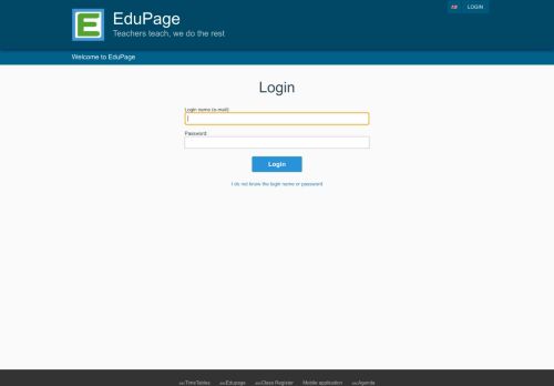
                            4. Please enter your username or email - EduPage