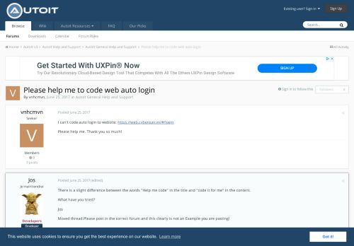 
                            11. Please help me to code web auto login - AutoIt General Help and ...