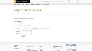 
                            5. Please log in - CITS - Curtin University