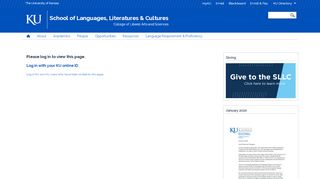 
                            11. Please log in | School of Languages, Literatures & Cultures