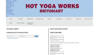 
                            10. Please log in to your account. - Bikram Yoga Britomart