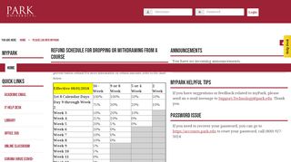 
                            2. Please Log Into MyPark | MyPark - Park University