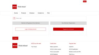 
                            8. Please Login - Events - ACCA Global