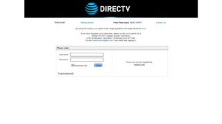 
                            7. Please Login - Login for directv.learn.taleo.net/home/Dealer ...