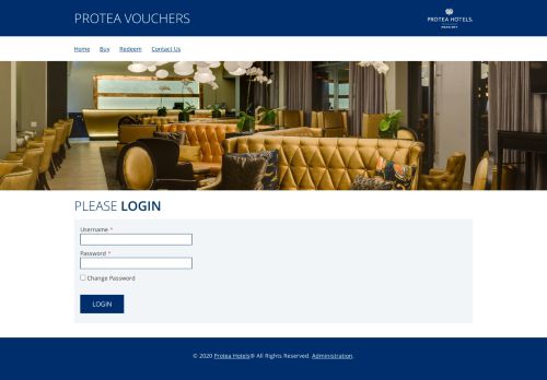 
                            1. Please Login - Protea Vouchers