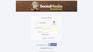 
                            9. Please login - Social Media Examiner