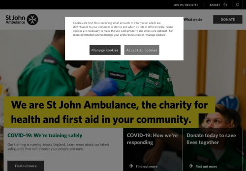 
                            5. Please login - St John Ambulance