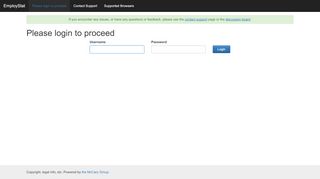
                            5. Please login to proceed - EmployStat!