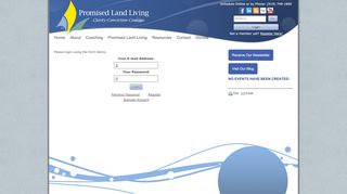 
                            6. Please Login to Proceed - Promised Land Living