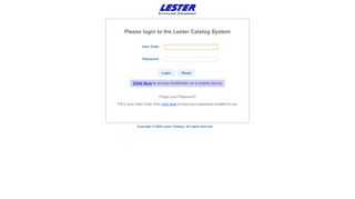 
                            6. Please Login to the Lester Catalog System