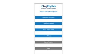 
                            3. Please Select From Below - LogRhythm Community