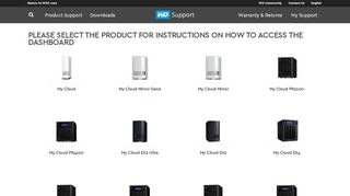 
                            6. Please select the product for instructions on how to ... - WD Support