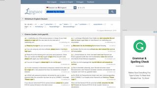 
                            8. please try to login - Deutsch-Übersetzung – Linguee Wörterbuch