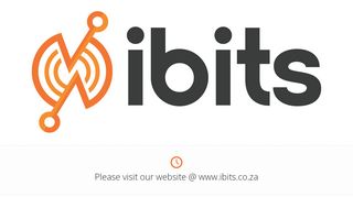 
                            5. Please visit our website @ www.ibits.co.za
