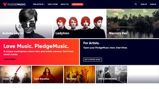 
                            2. PledgeMusic