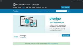 
                            8. Plenigo | WordPress.org