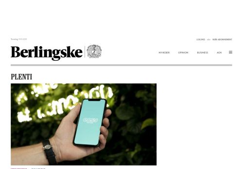 
                            9. Plenti | Nyheder og seneste nyt fra Berlingske - Berlingske.dk