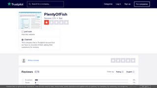 
                            12. PlentyOfFish Reviews | Read Customer Service Reviews of pof.com