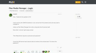 
                            1. Plex Media Manager - Login - Computers - Plex Forum