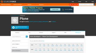 
                            10. Plone / List plone-developers Archives - SourceForge