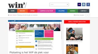 
                            5. Plotseling is het WIP dé plek voor studenten – Hogeschoolkrant Win'