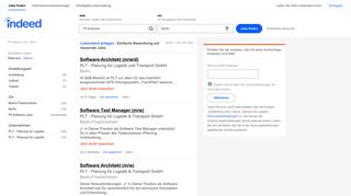 
                            7. Plt Software Jobs in Berlin - Februar 2019 | Indeed.com