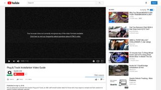 
                            7. Plug & Track Installation Video Guide - YouTube