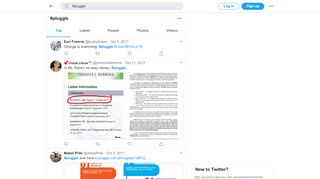 
                            13. #pluggle hashtag on Twitter