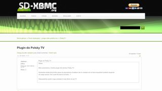 
                            1. Plugin do Polsky TV | sd-xbmc.org