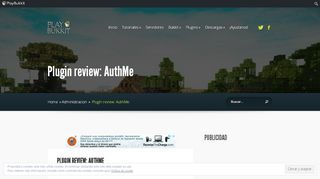 
                            8. Plugin review: AuthMe - PlayBukkit | PlayBukkit