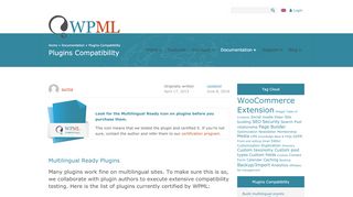 
                            11. Plugins Compatibility - WPML