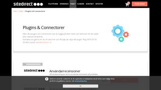 
                            4. Plugins och connectorer - SiteDirect