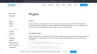 
                            6. Plugins | WYSIWYG HTML Editor | Froala