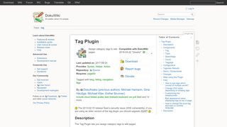 
                            10. plugin:tag [DokuWiki]