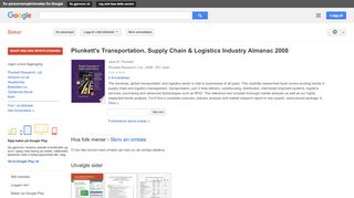 
                            11. Plunkett's Transportation, Supply Chain & Logistics Industry ... - Resultat for Google Books