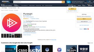 
                            8. Pluralsight: Amazon.in: Appstore for Android