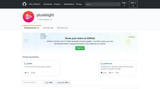 
                            13. pluralsight · GitHub