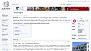 
                            10. Pluralsight - Wikipedia