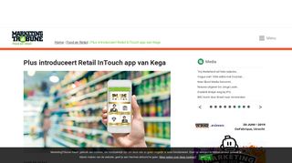 
                            12. Plus introduceert Retail InTouch app van Kega | MarketingTribune ...