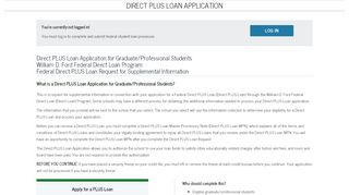 
                            12. PLUS Loan Application for Graduate Students | StudentLoans.gov