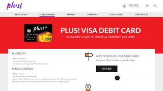 
                            10. Plus! | Plus Visa Debit Card